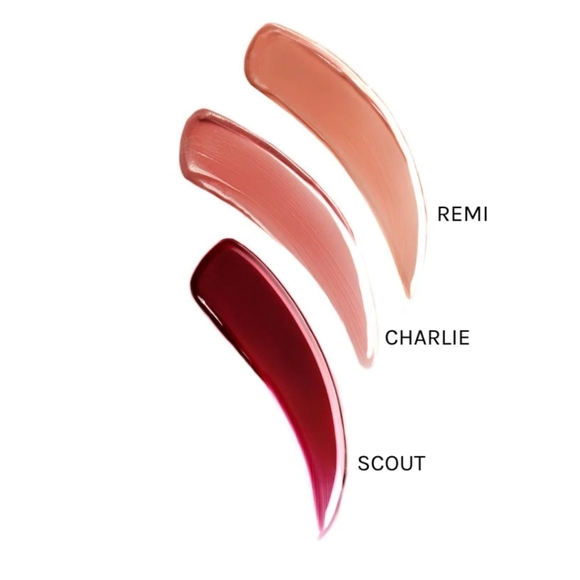 🌻5/$35🌻 NWOT ROEN Kiss My Liquid Lip Balm Tint In Scout Deep Berry New Full Size - Picture 2 of 8